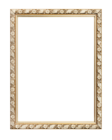 Golden rectangle picture frame png