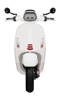 White retro scooter png