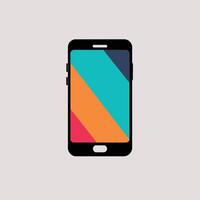 Smartphone icon logo vector illustration digital app concept