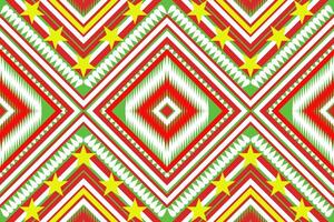 Seamless fabric pattern, abstract geometric triangle wave zigzag ikat tribal. Indigo white for print textiles, carpets, fabrics. vector