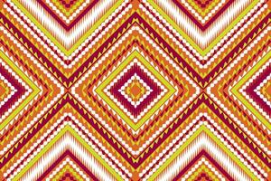 Seamless fabric pattern, abstract geometric triangle wave zigzag ikat tribal. Indigo white for print textiles, carpets, fabrics. vector