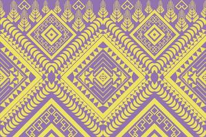 seamless pattern with shapes Geometric ethnic oriental ikat pattern traditional Design for background,carpet,wallpaper,clothing,wrapping,Batik,fabric,Vector illustration.embroidery style. vector