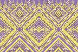 seamless pattern with shapes Geometric ethnic oriental ikat pattern traditional Design for background,carpet,wallpaper,clothing,wrapping,Batik,fabric,Vector illustration.embroidery style. vector