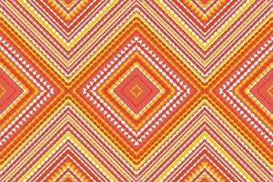 Seamless fabric pattern, abstract geometric triangle wave zigzag ikat tribal. Indigo white for print textiles, carpets, fabrics. vector