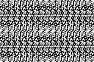 sin costura tela patrón, resumen geométrico triángulo ola zigzag ikat tribal. índigo blanco para impresión textiles, alfombras, telas vector