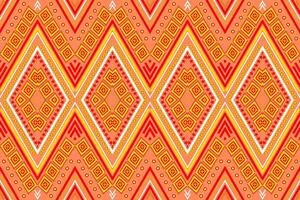 Seamless fabric pattern, abstract geometric triangle wave zigzag ikat tribal. Indigo white for print textiles, carpets, fabrics. vector
