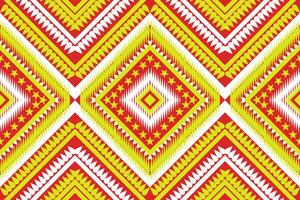 Seamless fabric pattern, abstract geometric triangle wave zigzag ikat tribal. Indigo white for print textiles, carpets, fabrics. vector