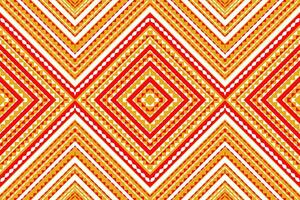 Seamless fabric pattern, abstract geometric triangle wave zigzag ikat tribal. Indigo white for print textiles, carpets, fabrics. vector