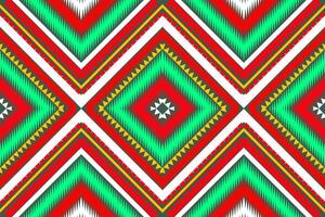 Seamless design pattern, traditional geometric flower zigzag pattern Christmas yellow yellow green white vector illustration design, abstract fabric pattern, aztec style for print textiles