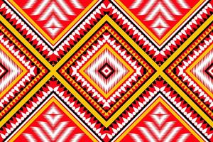 Seamless fabric pattern, abstract geometric triangle wave zigzag ikat tribal. Indigo white for print textiles, carpets, fabrics. vector