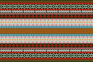 Seamless design pattern, traditional geometric flower zigzag pattern Christmas yellow yellow green white vector illustration design, abstract fabric pattern, aztec style for print textiles
