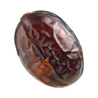 AI generated a date fruit isolated on a transparent background, PNG