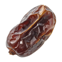 AI generated a date fruit isolated on a transparent background, PNG