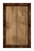 ai generado un rectangular de madera letrero, lámina, tablón, marco aislado en un transparente fondo, png