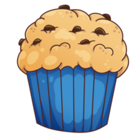 Frühstück Mahlzeit Objekte Muffin Clip Kunst Karikatur isoliert png