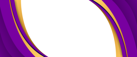 purple frame banner background transparent border design png