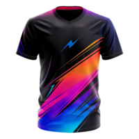 ai gegenereerd esports Jersey geïsoleerd Aan transparant achtergrond png