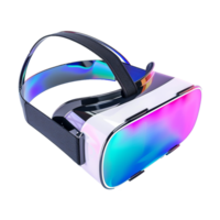 3d virtual reality glasses metaverse technology png isolated on transparent background