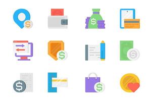 Payment 3d icons set. Pack flat pictograms of location pin, cash, money in wallet, bag, smartphone, online transfer, credit card, transaction and other. Vector elements for mobile app and web design