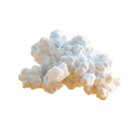 ai generato nube png isolato su trasparente sfondo