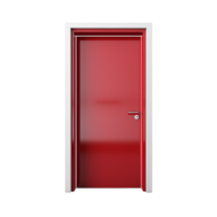 AI generated Exit door png isolated on transparent background