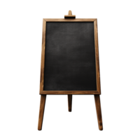 AI generated Chalkboard blackboard sign png isolated on transparent background