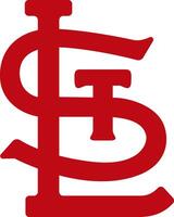 logo de el S t. Luis cardenales mayor liga béisbol equipo vector