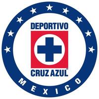 logo de el deportivo cruz azul liga mx fútbol americano equipo vector