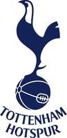 The logo of the Tottenham Hotspur football club of the English Premier League vector