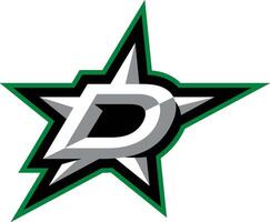 Logo of the Dallas Stars National Hockey League team vector
