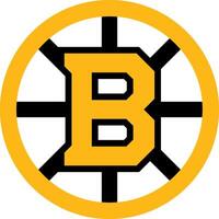 logo de el bostón moretones nacional hockey liga equipo vector