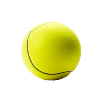 ai generato tennis palla png isolato su trasparente sfondo