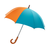 ai généré parapluie png isolé sur transparent Contexte