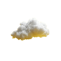 AI generated Cloud png isolated on transparent background