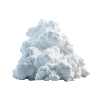 AI generated Cloud png isolated on transparent background