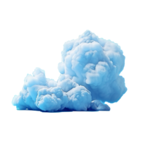 AI generated Cloud png isolated on transparent background