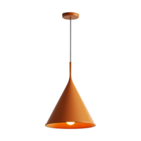 AI generated Lamp on the ceiling on transparent background png