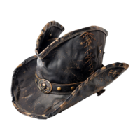 AI generated Pirate hat isolated on transparent background png