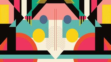 retro abstract vector background