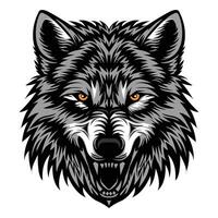 Ilustración de vector de lobo