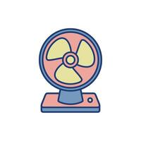 Fan Icon Vector Template Illustration Design