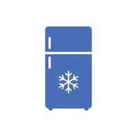 Freezer Icon Vector Template Illustration Design