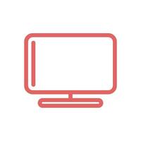 Monitor Screen Icon Vector Template Illustration Design