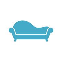 Sofa Couch Icon Vector Template Illustration Design