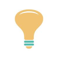 Light Bulb Icon Vector Template Illustration Design