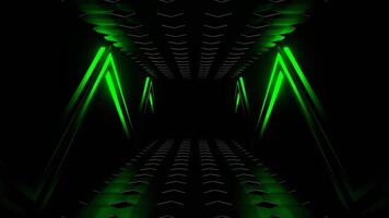 Green and White Futuristic Abstract Moving Background VJ Loop video