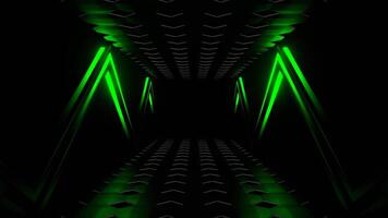 Green and White Futuristic Abstract Moving Background VJ Loop video