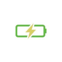 Battery Icon Vector Template Illustration Design