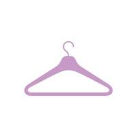 Cloth Hanger Icon Vector Template Illustration Design