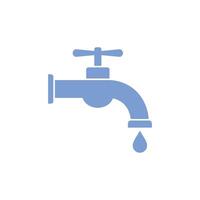 Faucet Icon Vector Template Illustration Design